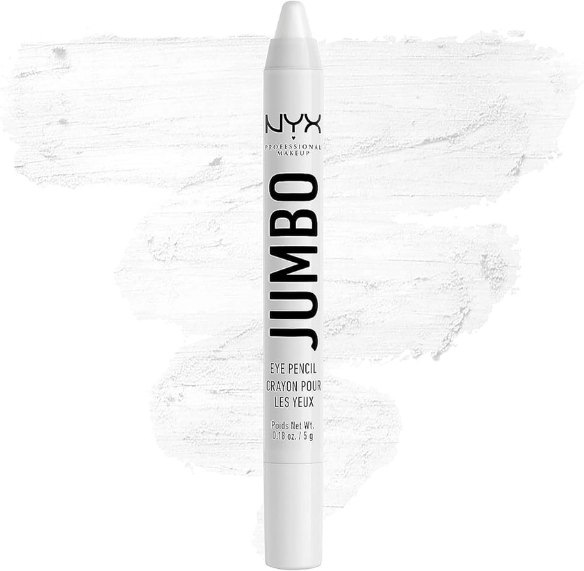 Amazon.com : NYX PROFESSIONAL MAKEUP Jumbo Eye Pencil, Blendable Eyeshadow Stick & Eyeliner Pencil - Milk : Combination Eye Liners And Shadows : Beauty & Personal Care
