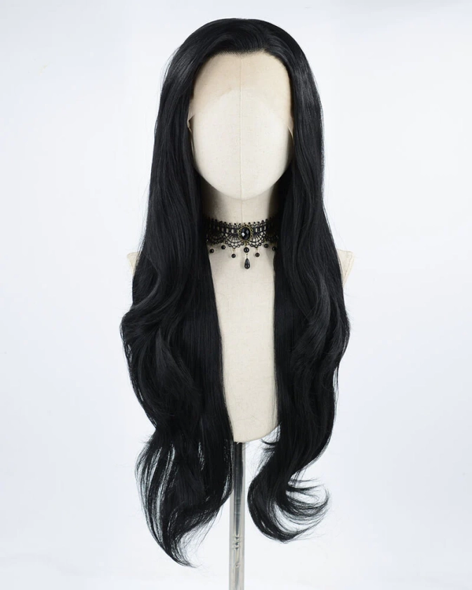 Black Synthetic Lace Front Wig WT064 – Weekendwigs
