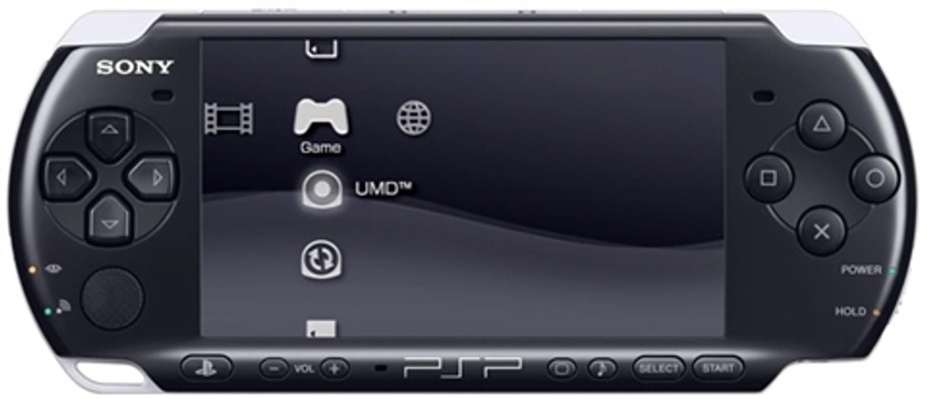 PSP Slim&Lite 3000 Console, Black, Unboxed