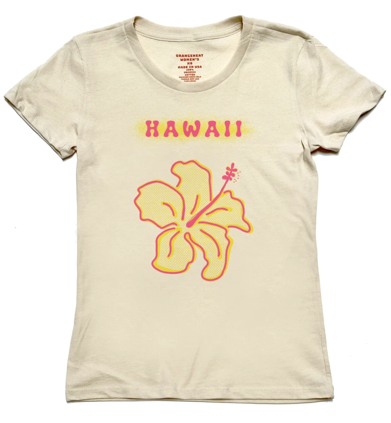 Hawaii Flower Women's Organic