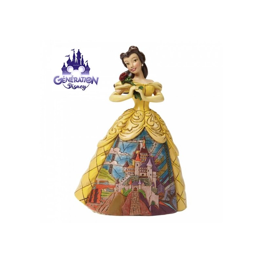 Figurine princesse Belle "Enchanted castle dress"- Jim Shore