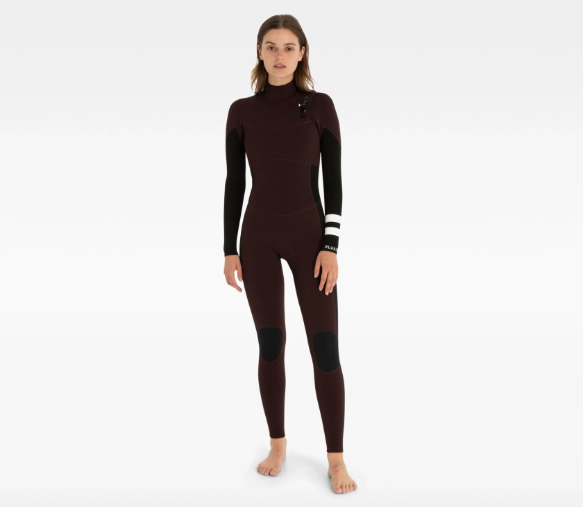 Plus 3/2mm Hurley Womens Wetsuit Steamer Black/Mahogany