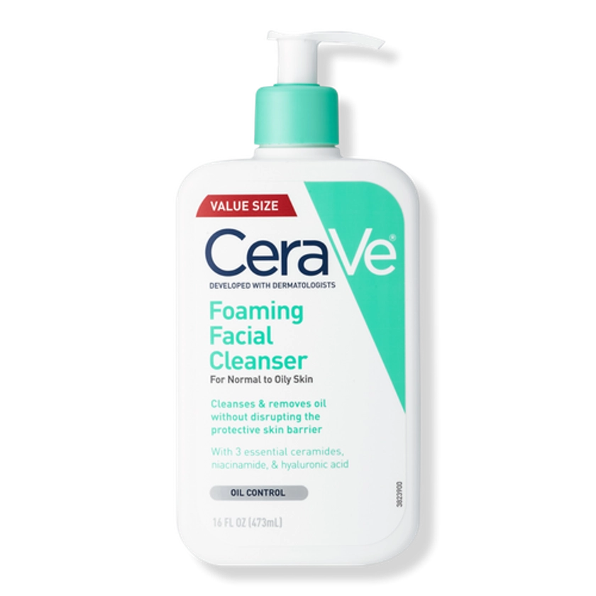 16.0 oz Foaming Facial Cleanser for Balanced to Oily Skin - CeraVe | Ulta Beauty