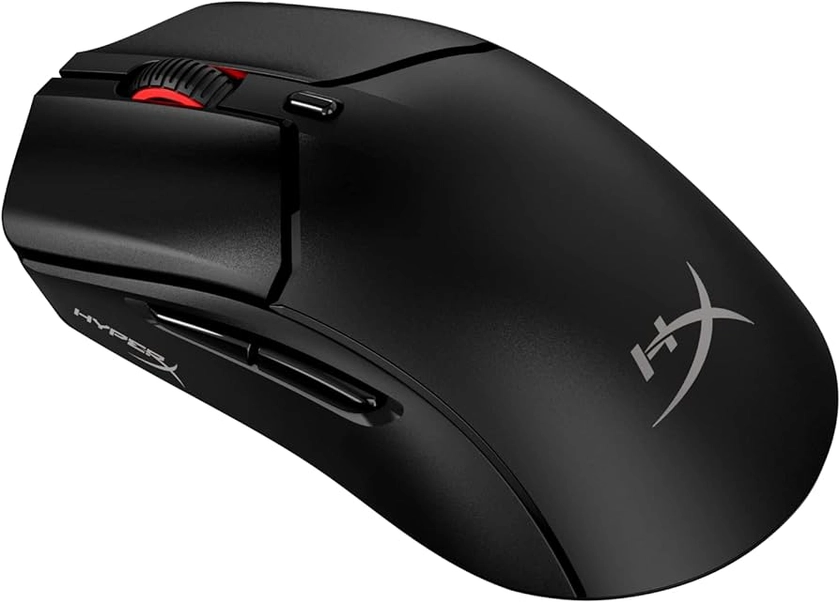 HyperX Pulsefire Haste 2 – Wireless Gaming Mouse- Ultra Lightweight, 61g, 100 Hour Battery Life, Dual Wireless Connectivity, Precision Sensor - Black