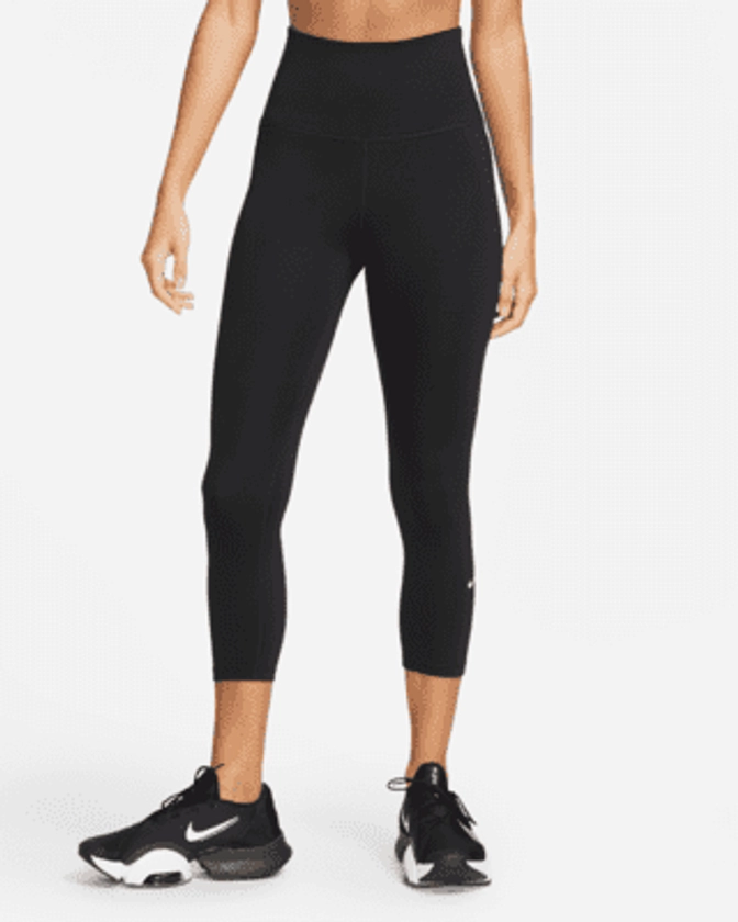 Leggings a lunghezza ridotta e vita alta Nike One – Donna