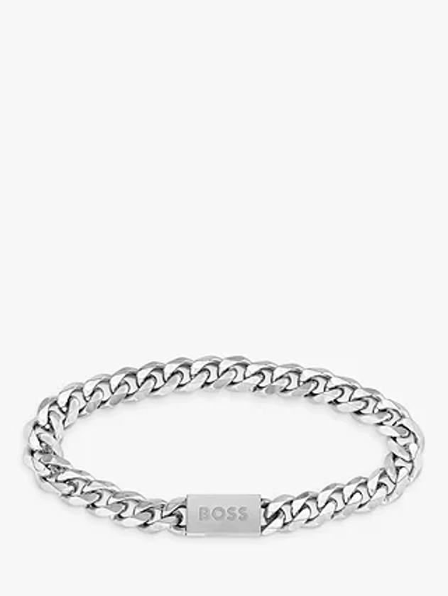 BOSS Men's Curb Chain Bracelet