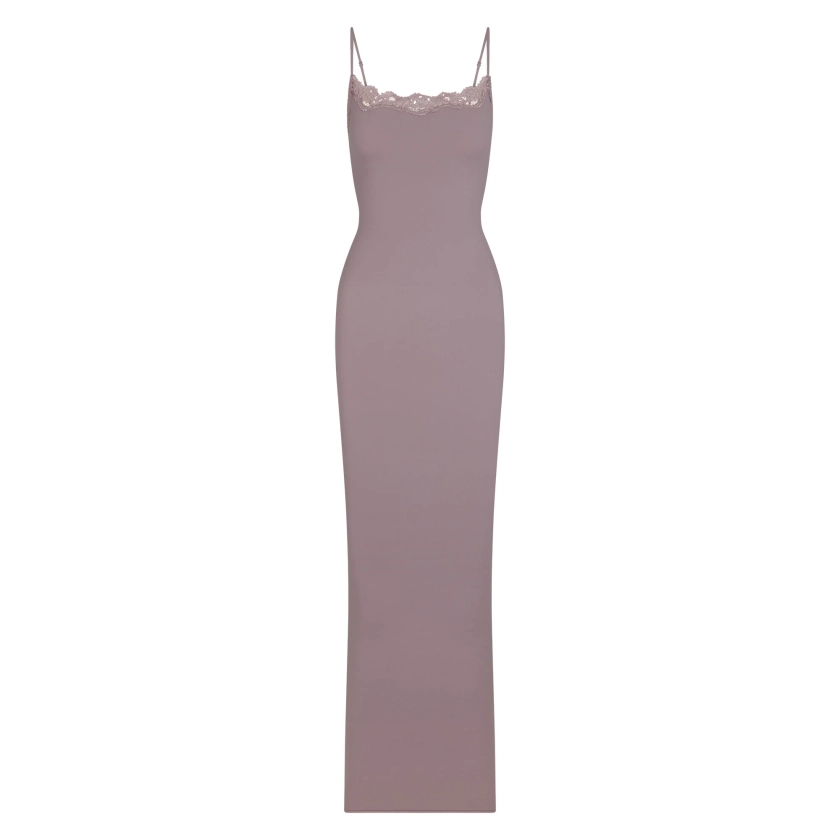 FITS EVERYBODY LACE LONG SLIP DRESS | ZINC