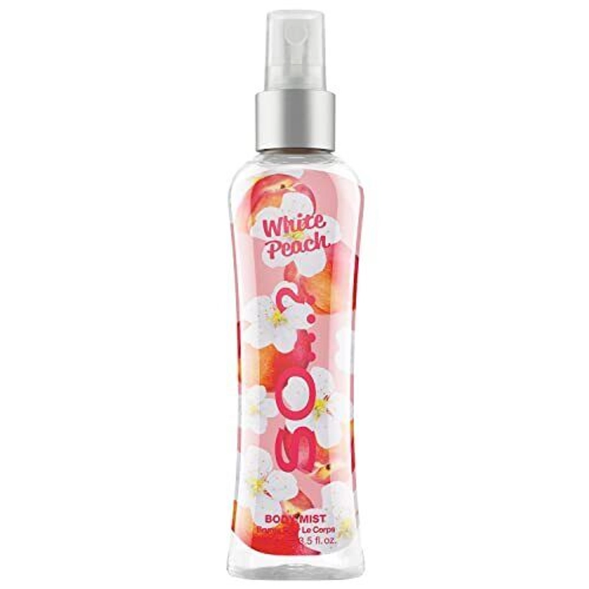 Body Mist by So…? Womens White Peach Body Mist Fragrance Spray 100ml