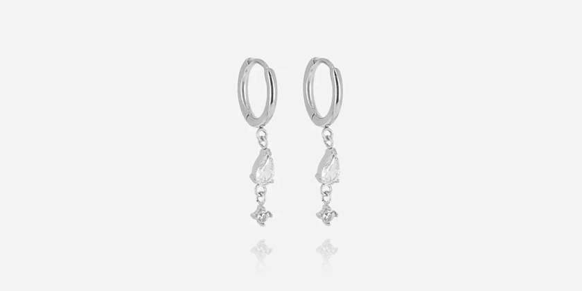 Boucles d'oreilles Thalia (Acier)