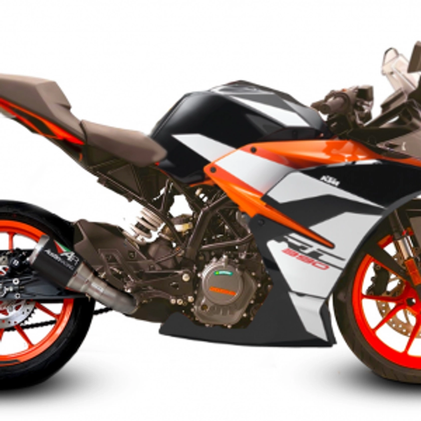 KTM RC390 2017-2021: LOW MOUNT SLIP ON