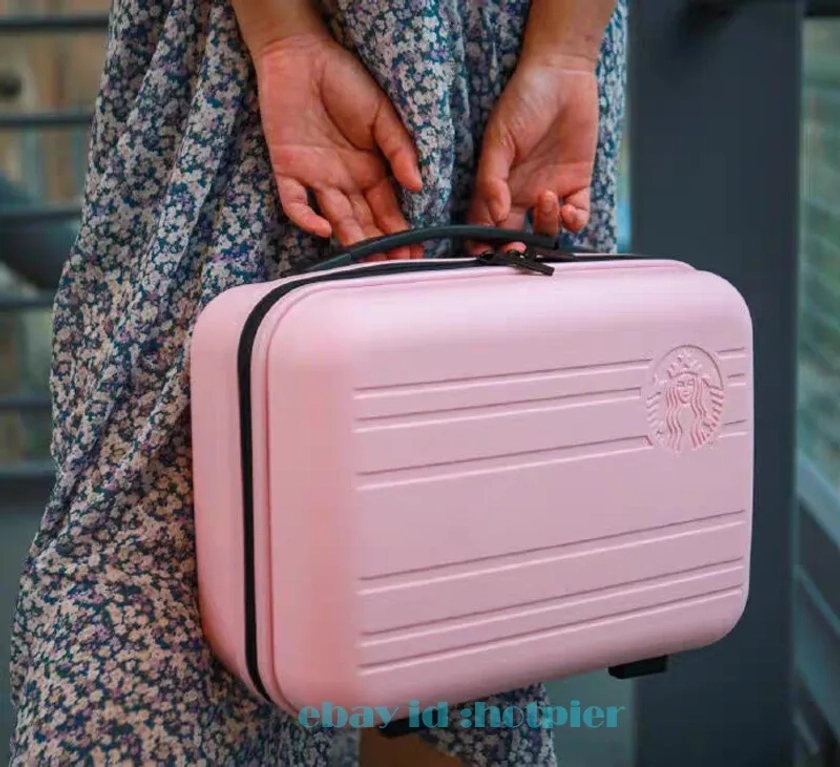 Mini-suitcase Portable Boarding Case Travel Case Starbucks Limited No Tie Rod | eBay