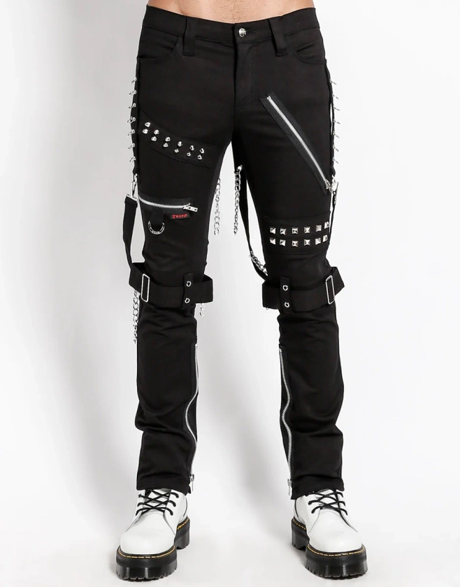 Tripp NYC Studded Bondage Pants