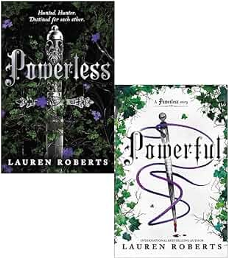 Lauren Roberts Powerless Trilogy Collection 2 Books Set (Powerless & Powerful)