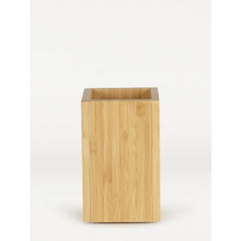 George Home Bamboo Toothbrush Holder - ASDA Groceries