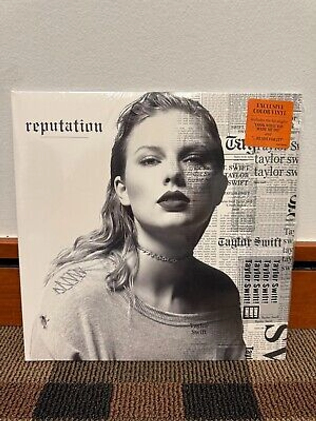 Taylor Swift Reputation Orange FYE Vinyl Limited Edition 2LP *RARE*! | eBay