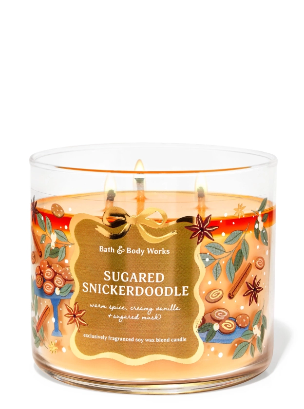 Sugared Snickerdoodle

3-Wick Candle