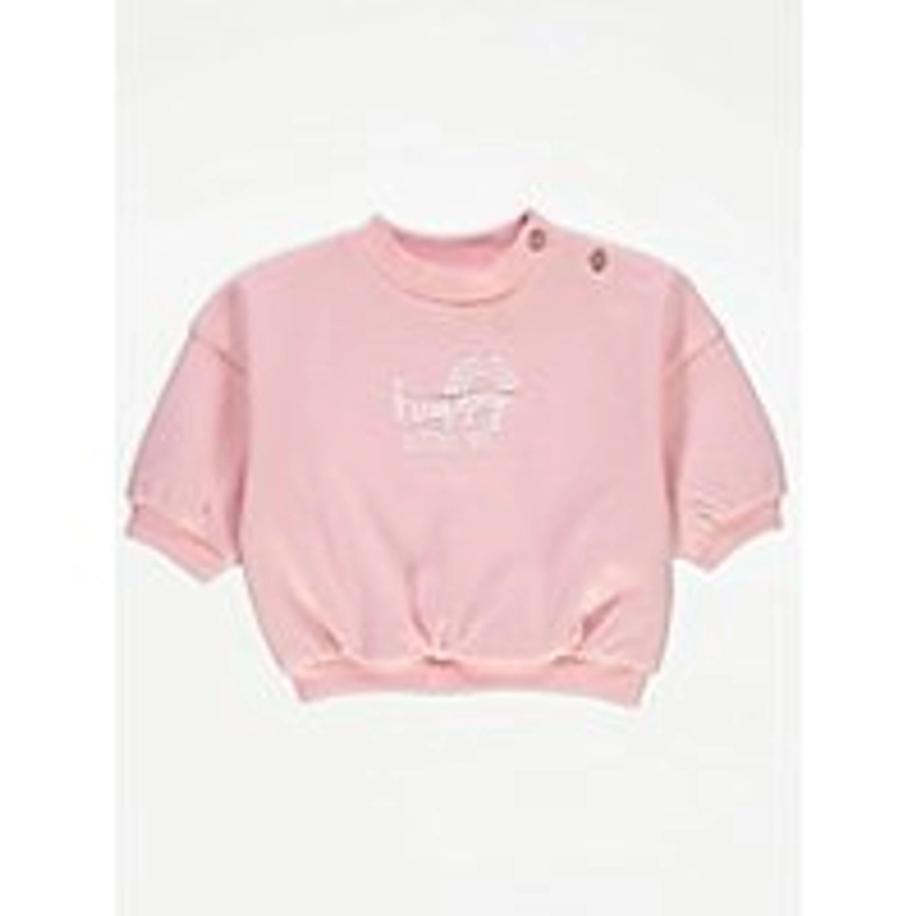 Pink Happy Little Me Sweatshirt