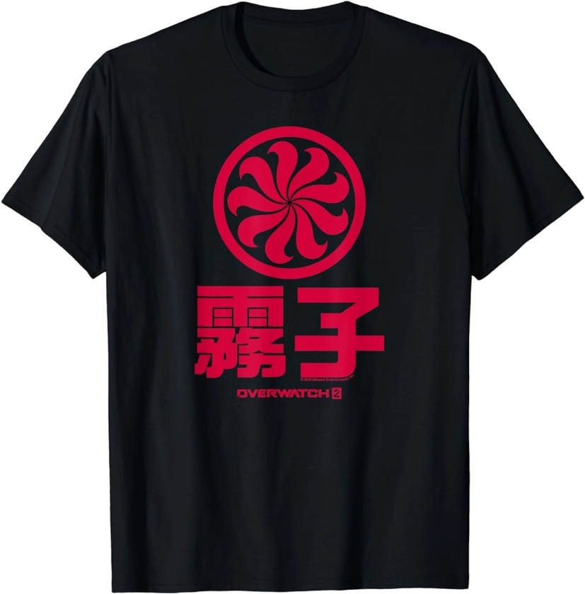 Overwatch 2 Kiriko Red Ninja Icon Logo T-Shirt