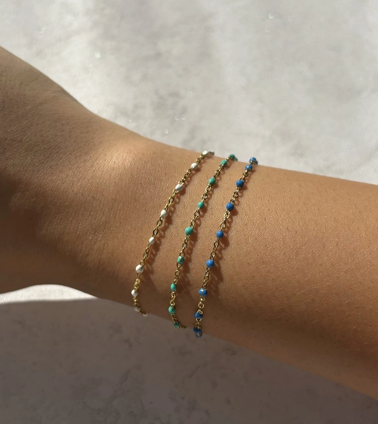 Bracelet Résine en Acier Inoxydable - ZAFIROO Bijoux