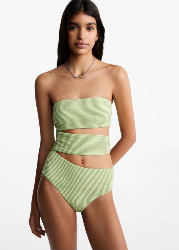 Cut-out detail swimsuit