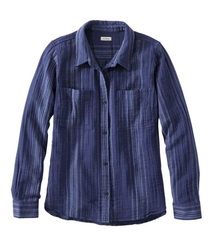 Women's Cloud Gauze Shirt, Long-Sleeve | Shirts & Button-Downs at L.L.Bean