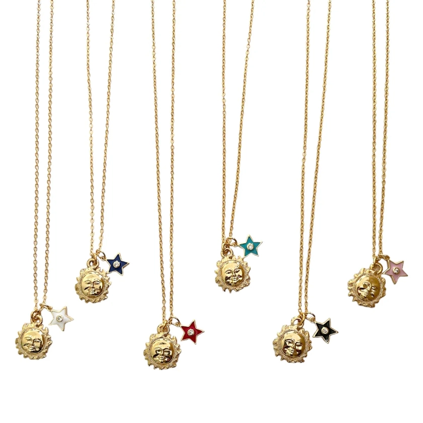 Star Sun Necklace