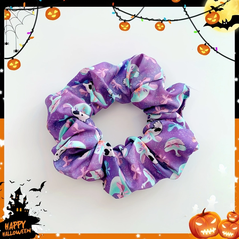 Halloween Hair Tie Large Hair Loop Hair - Temu