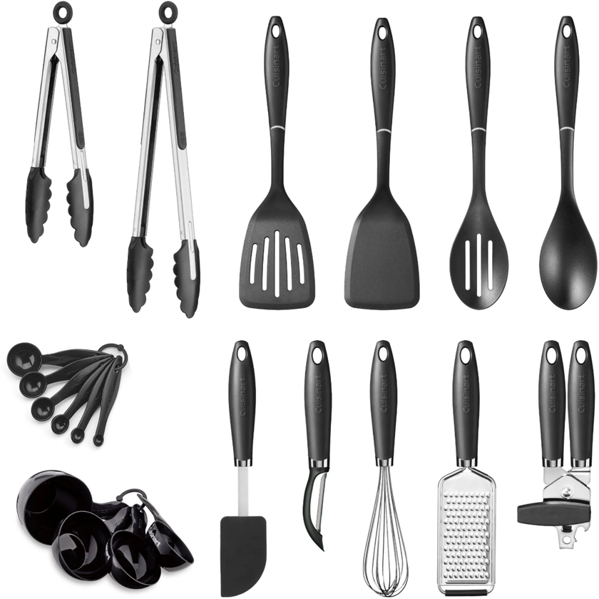 Cuisinart 21-Piece Tool Utensil Set Black CTG-00-21CTS - Best Buy