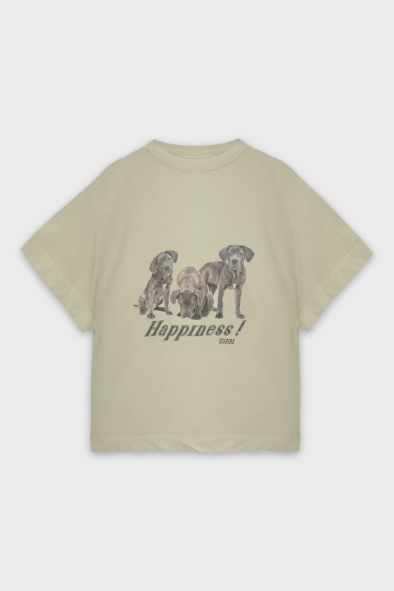 HAPPINESS Oversized Tee