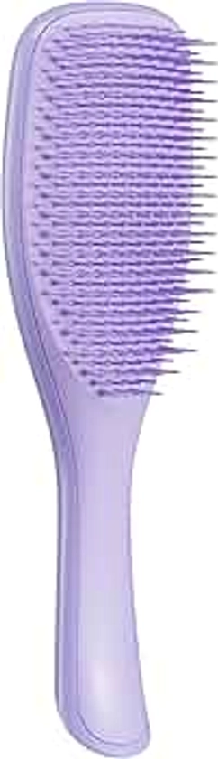 Tangle Teezer Ultimate Detangler Naturally Curly Hair Brush, Dry & Wet Hairbrush, Reduces Frizz & Breakage, for 3C to 4C Curly Hair Types, Purple Passion