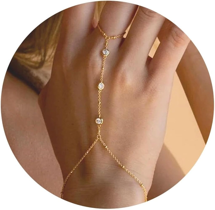 Gold Bracelets for Women,Dainty Bracelets Set for Women Trendy, Gold Bracelets Stack With Beaded, Cuban, Paperclip, Heart, Snake, Rope, Pearl, Cross, Hand Chain, Silver Jewelry Gifts for Women Mom