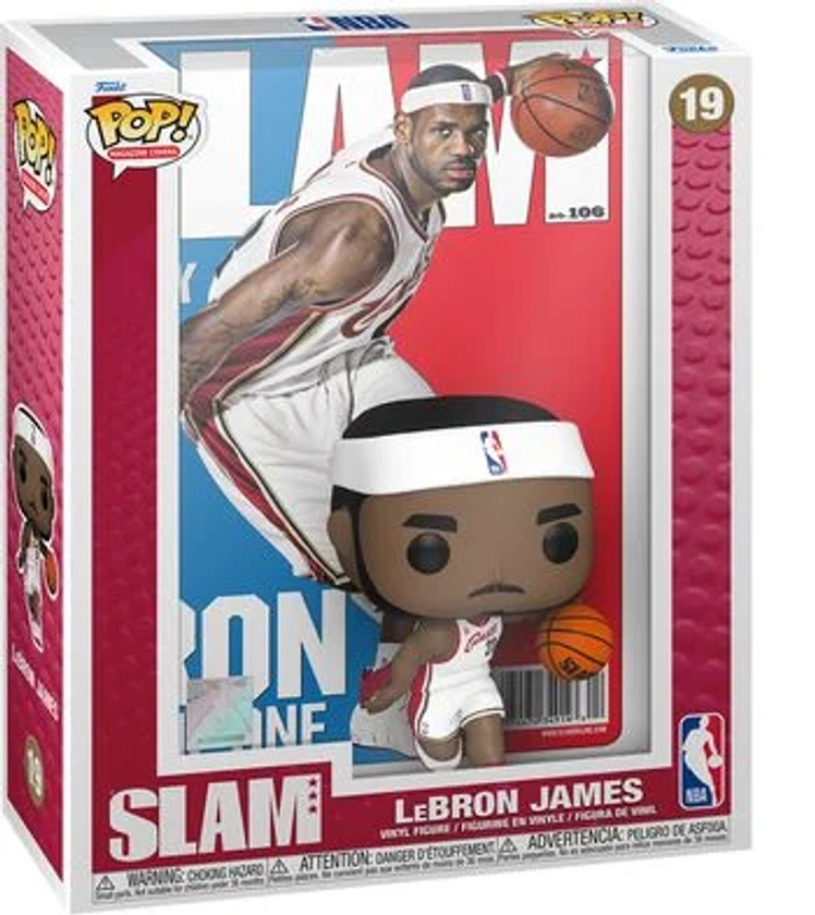 LeBron James (magazine covers) vinyl figurine no. 19