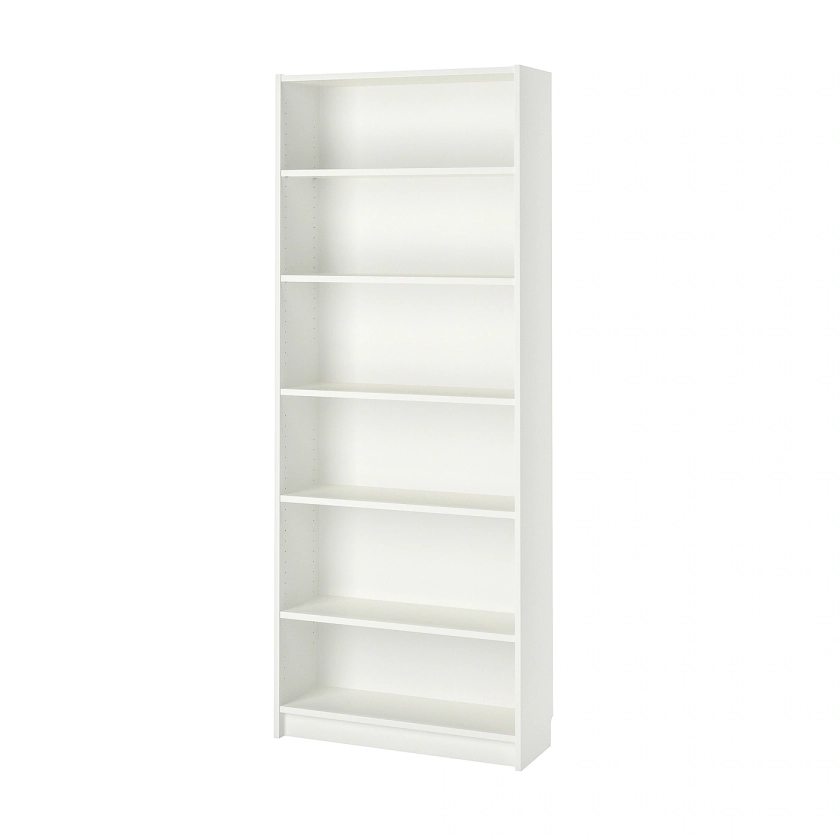 BILLY Bookcase, white, 31 1/2x11x79 1/2" - IKEA