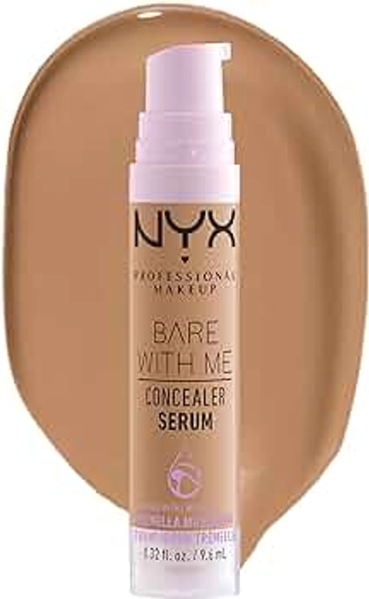 NYX PROFESSIONAL MAKEUP Bare With Me Concealer Serum, Up To 24Hr Hydration - Sand