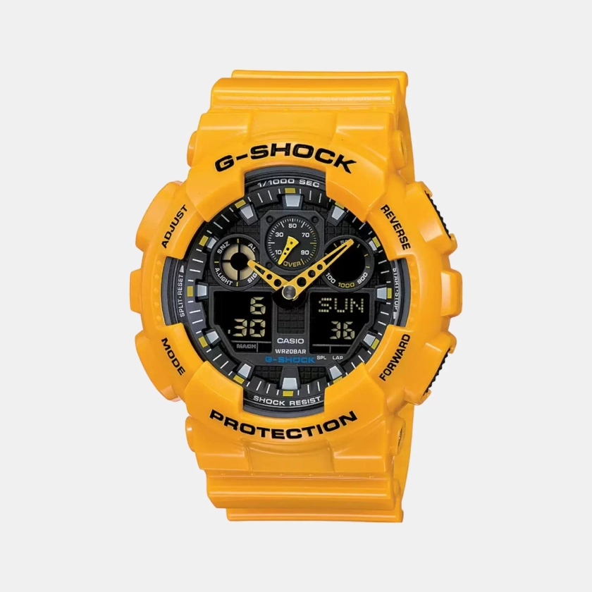 G-Shock Men's Analog-Digital Resin Watch G273 - GA-100A-9ADR