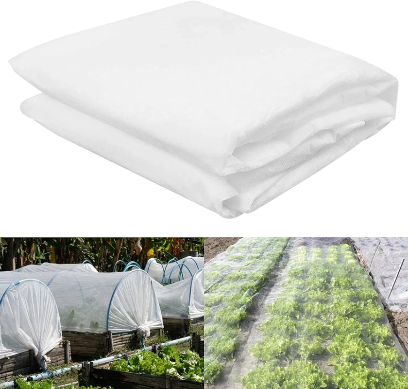 6x3M Garden Netting Fruit Protection Bags Bird Netting Insect Net Fine Mesh Protection for Plant Vegetables Fruit Anti Bird Butterfly Squirrel Insect Small Animals
