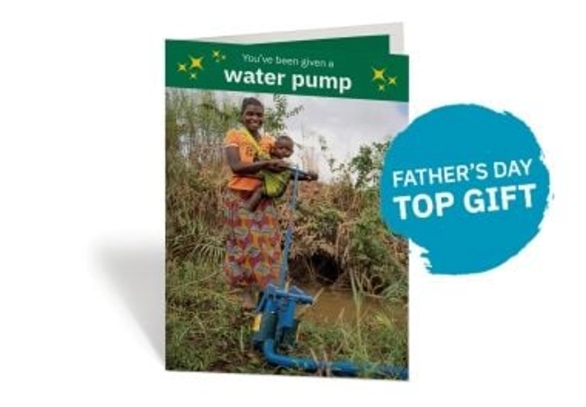 Buy a Water Pump | Alternative Charity Gifts