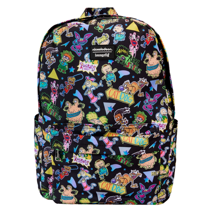 Buy Nickelodeon Character All-Over Print Nylon Full-Size Backpack at Loungefly.