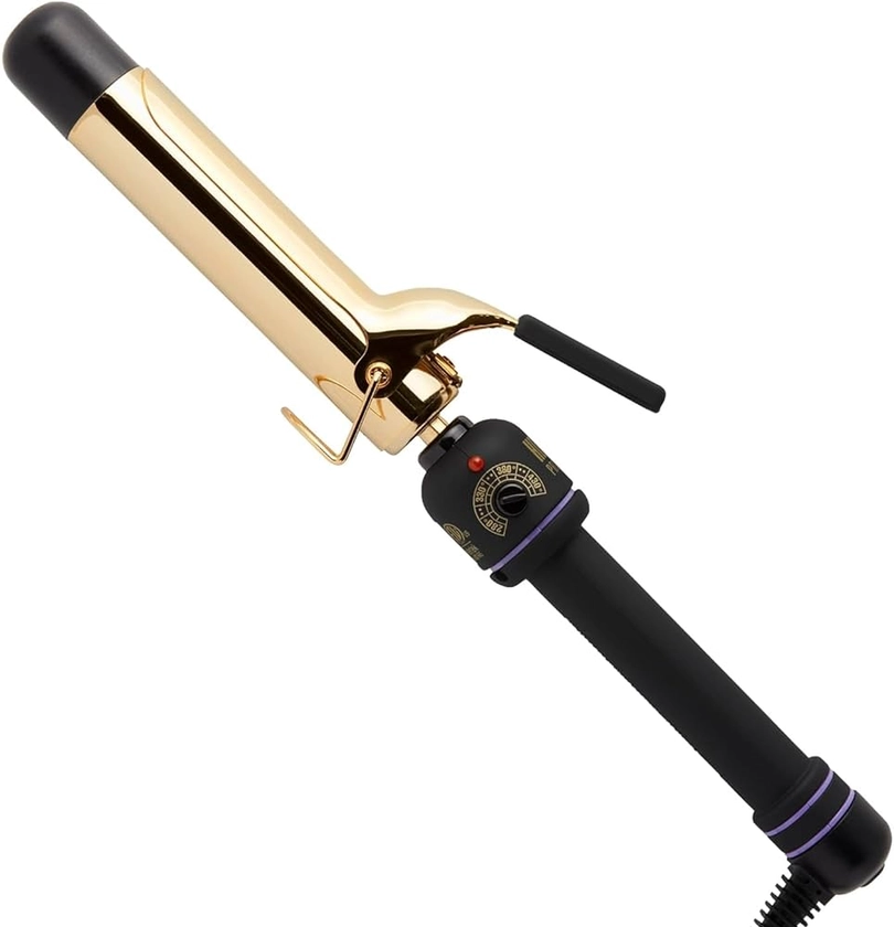 Hot Tools Pro Artist 24K Gold Curling Iron | Long Lasting, Defined Curls (1-1/4 in)