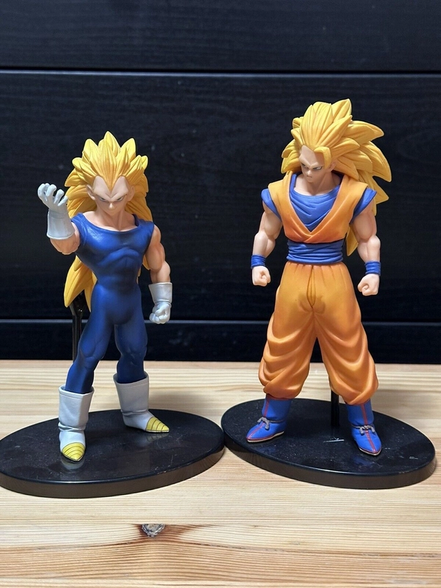 2014 Banpresto Dragon Ball Heroes Super Saiyan 3 Goku and Vegeta 2-Figure Set