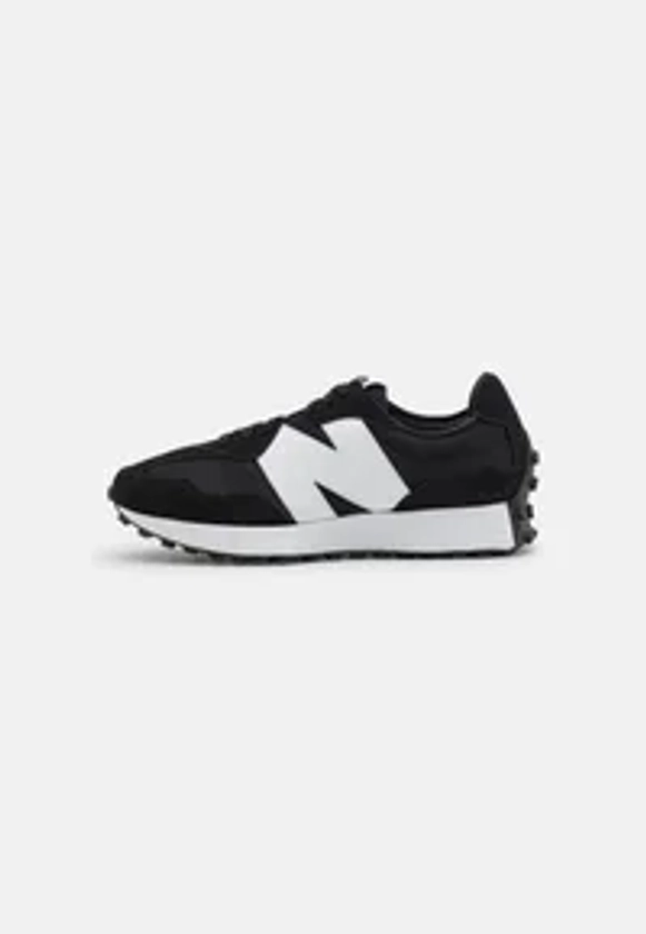 New Balance 327 UNISEX - Trainers - black (001)/black - Zalando.co.uk