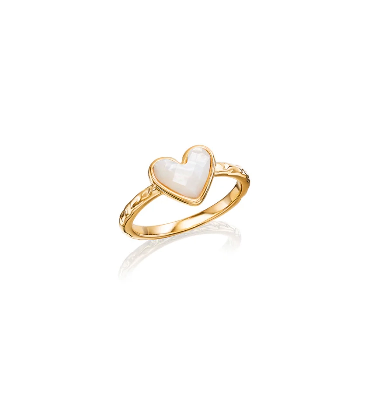 Abbott Lyon Heart Moonstone Ring