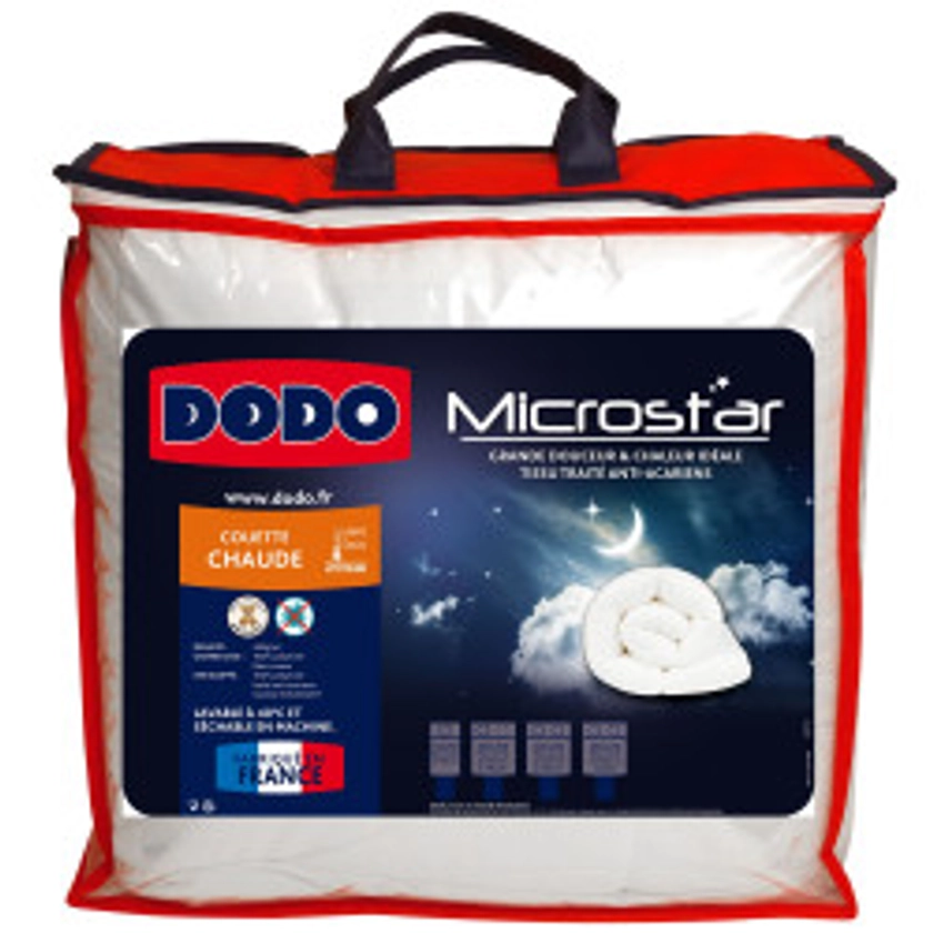 Couette Dodo Microstar 240 x 260 cm pour lit 2 places &quot;King size&quot;