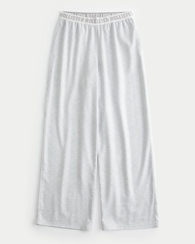 Women's Wide-Leg 24/7 Pajama Pants | Women's Clearance | HollisterCo.com