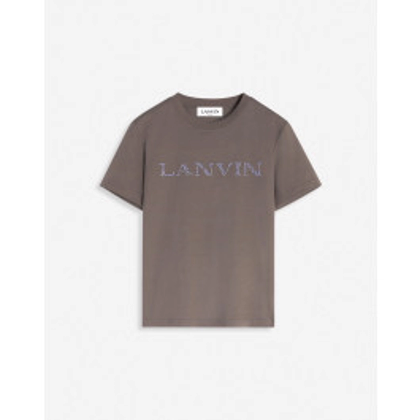 T-SHIRT BRODÉ LANVIN PERLE