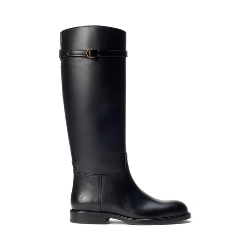 Bottes d’équitation en cuir pour femme | Ralph Lauren® FR