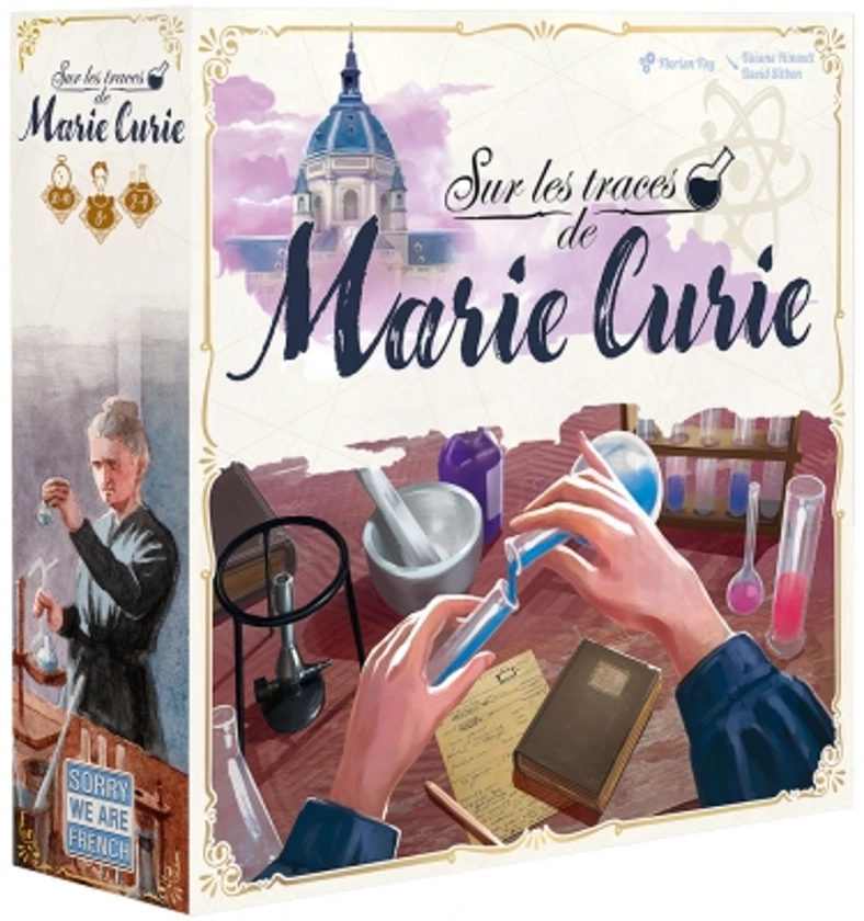 Sur les Traces de Marie Curie - Jeu de Société - Espritjeu.com