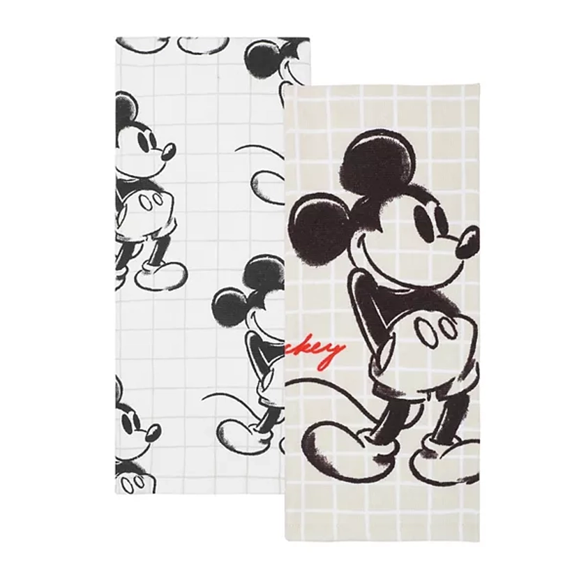 Disney's Mickey Mouse 2-Pack Printed Kitchen Towel Set by The Big One®