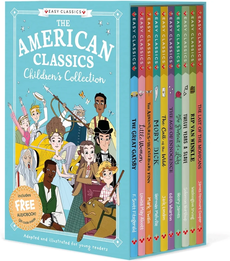 The American Classics Children's Collection: 10 Book Box Set (Easy Classics)