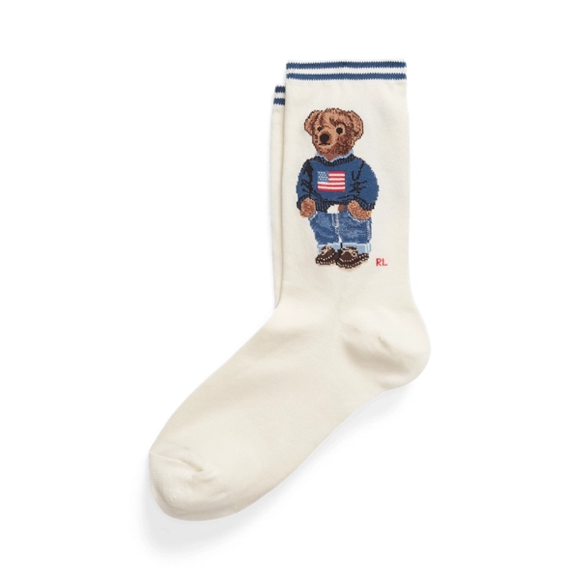 Polo Bear Crew Socks for Women | Ralph Lauren® UK